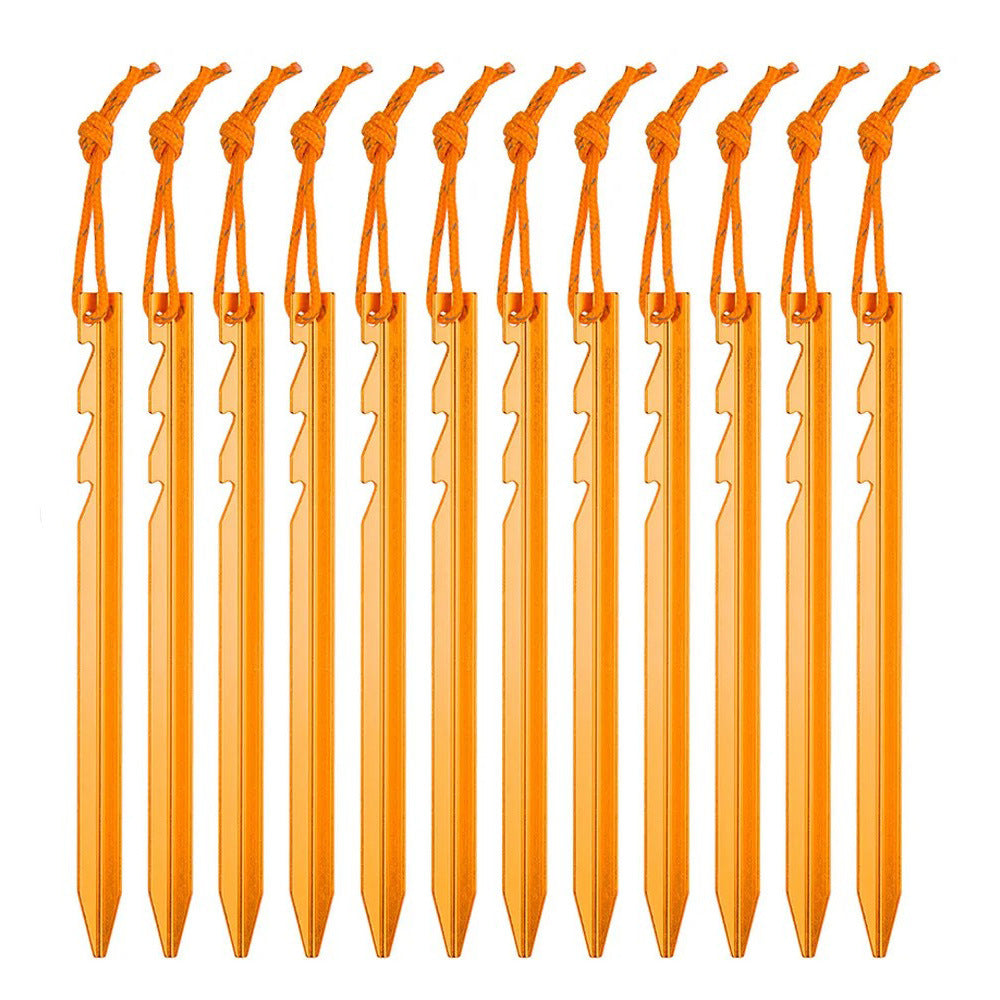 12 Outdoor Tents Aluminum Alloy Adjustable Stake