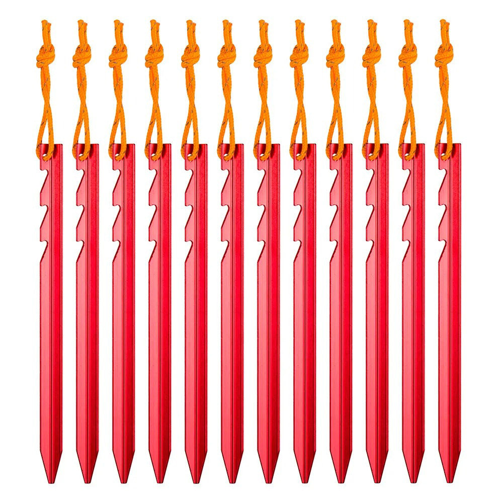 12 Outdoor Tents Aluminum Alloy Adjustable Stake