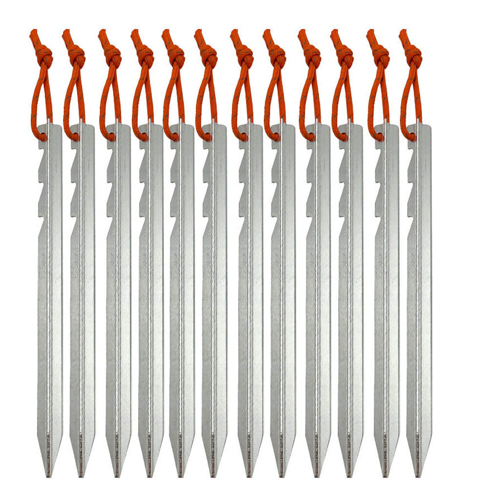12 Outdoor Tents Aluminum Alloy Adjustable Stake