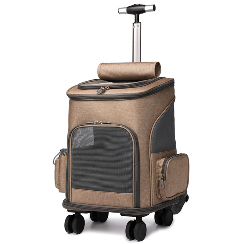 Portable Folding Trolley Pet wheel bag