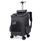 Portable Folding Trolley Pet wheel bag
