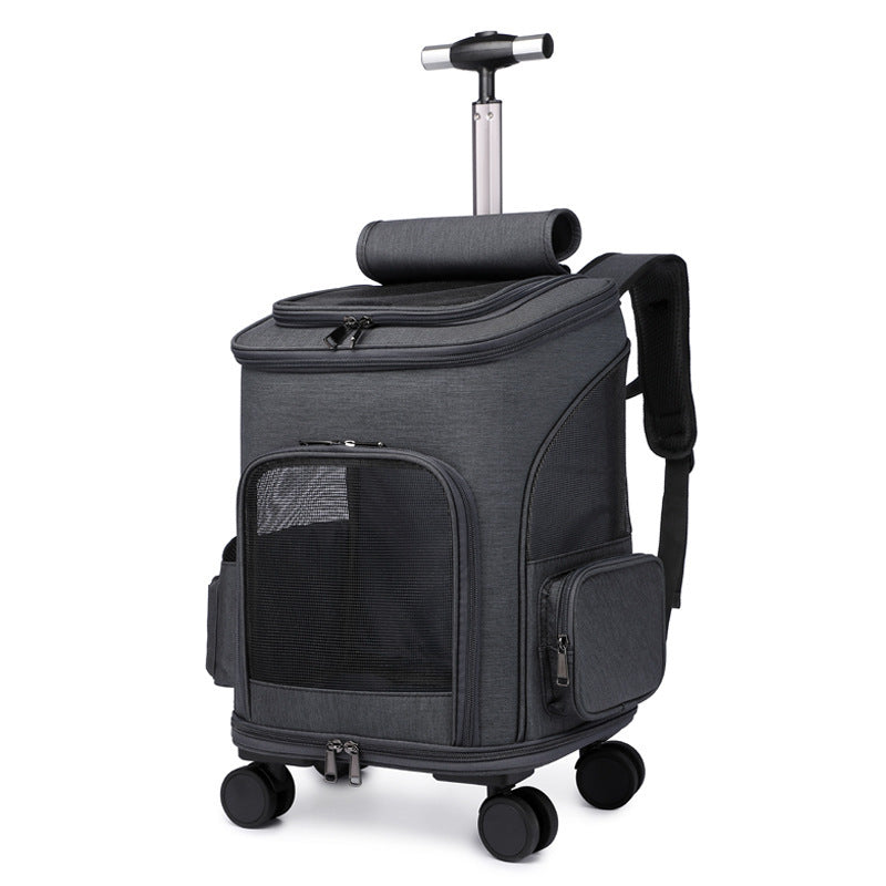 Portable Folding Trolley Pet wheel bag