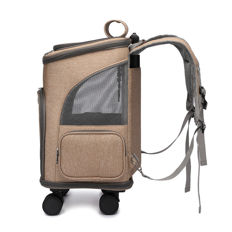 Portable Folding Trolley Pet wheel bag