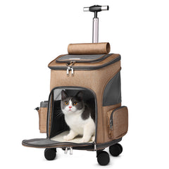 Portable Folding Trolley Pet wheel bag