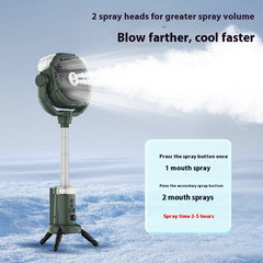 Outdoor Camping Spray & light Fan